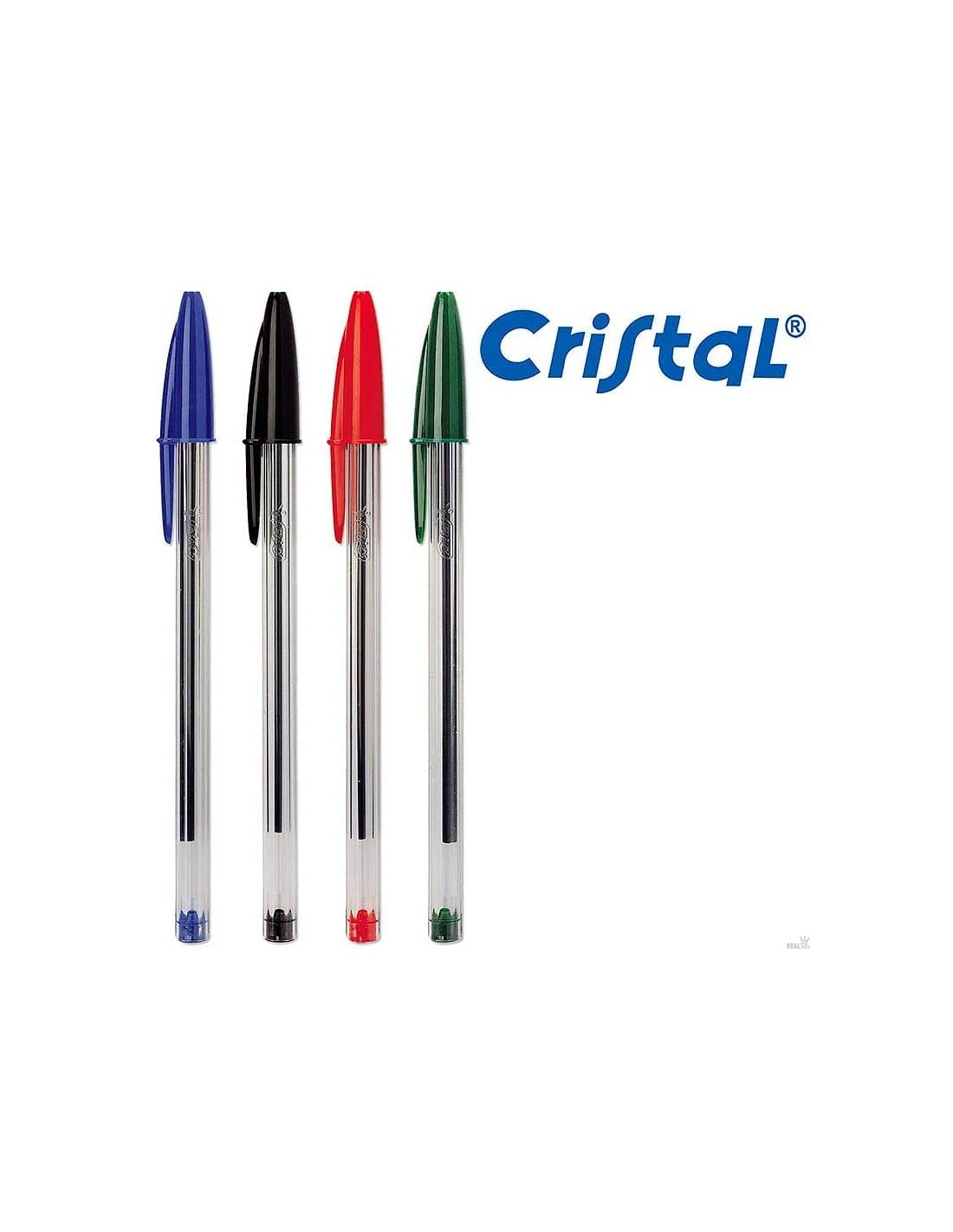 BIC Crystal Colori Nero, Blu, Rosso o Verde - CentroCopieCaricchia