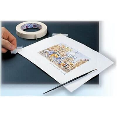 Eurocel® Nastro adesivo in carta - 30 mm x 50 m - conf.10 nastri  (confezione 10 nastri) - Nastro per Mascheratura